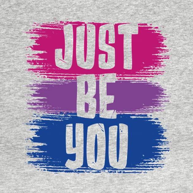 Just Be You, Bisexual Flag by jeshiolip